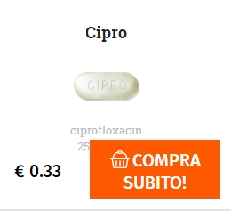 Ciprofloxacin prezzo più basso