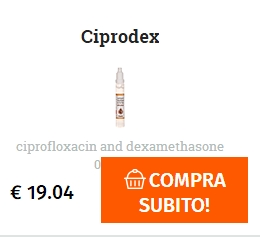 Ciprofloxacin And Dexamethasone generico in vendita