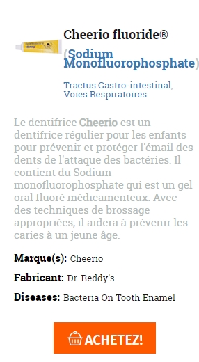 👉commander du Cheerio fluoride💊