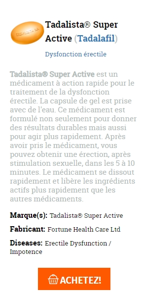 prix Tadalista Super Active generique pharmacie