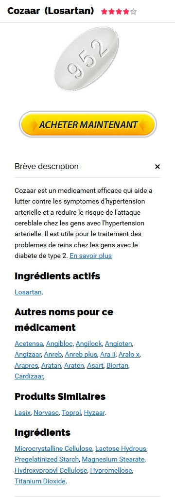 Pharmacie En Ligne Belgique Cozaar