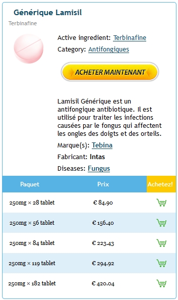Achat De Lamisil 250 mg