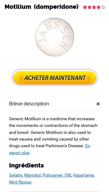 Acheter Motilium En Pharmacie France