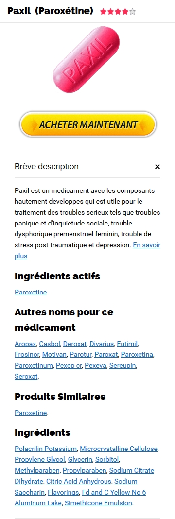 Ou Acheter Du Paxil 30 mg En France
