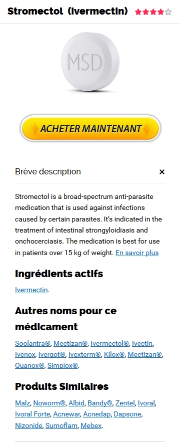 Acheter Stromectol 6 mg