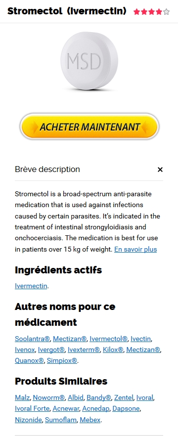 Acheter Du Stromectol 6 mg Pas Cher