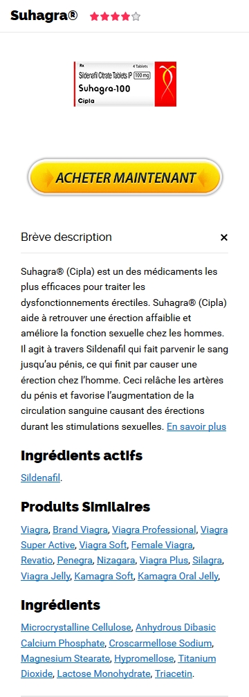 Suhagra 100 mg France Acheter