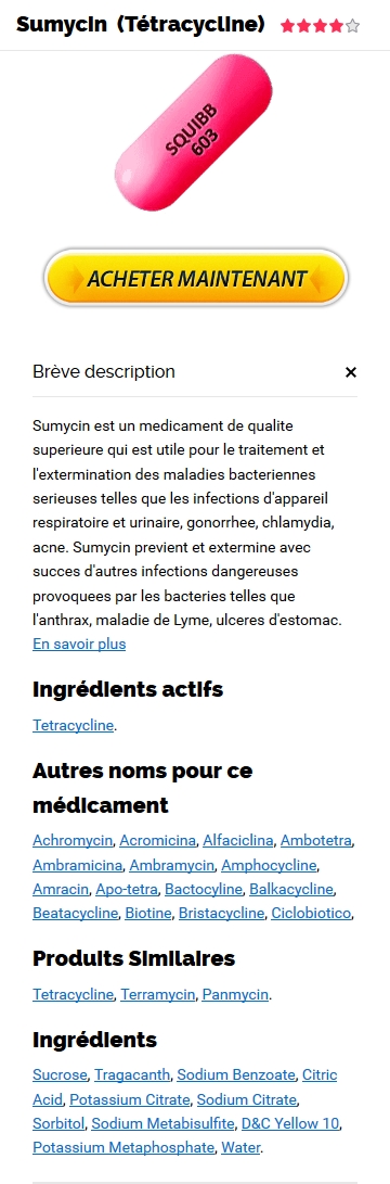 Sumycin 500 mg Online France