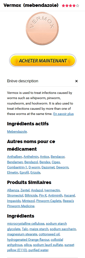 Acheter Vermox 100 mg En France