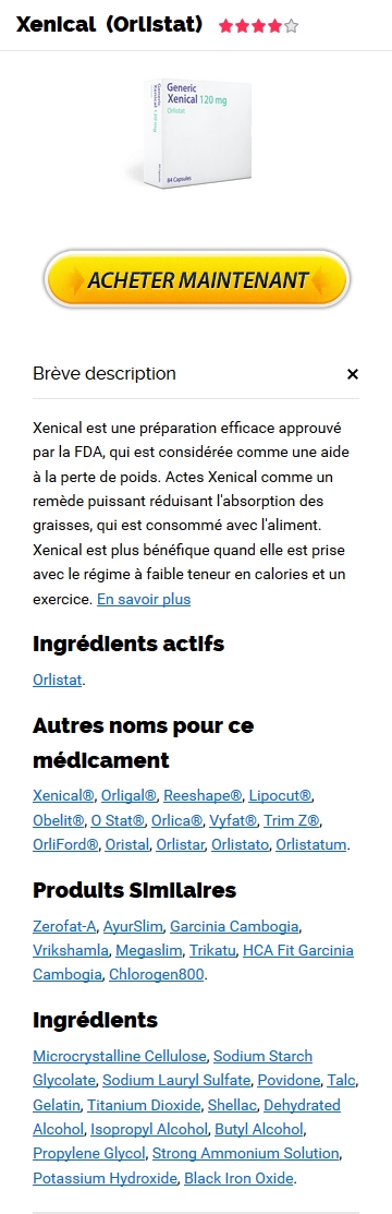 Vente Xenical En Ligne Canada