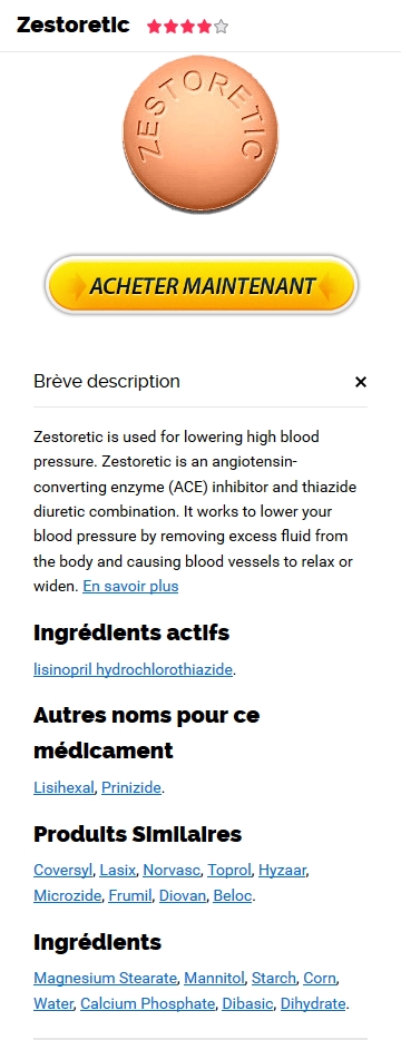 Cout Du Zestoretic 17.5 mg