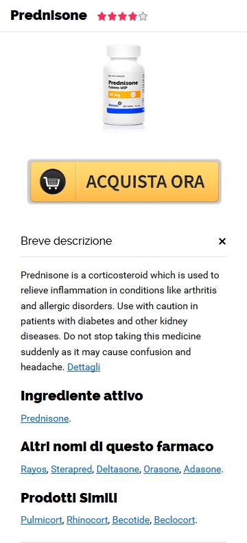 Prednisone Prednisolone Quanto costa In linea in Robinson, IL