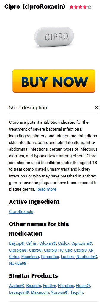 Ciprofloxacin zonder voorschrift