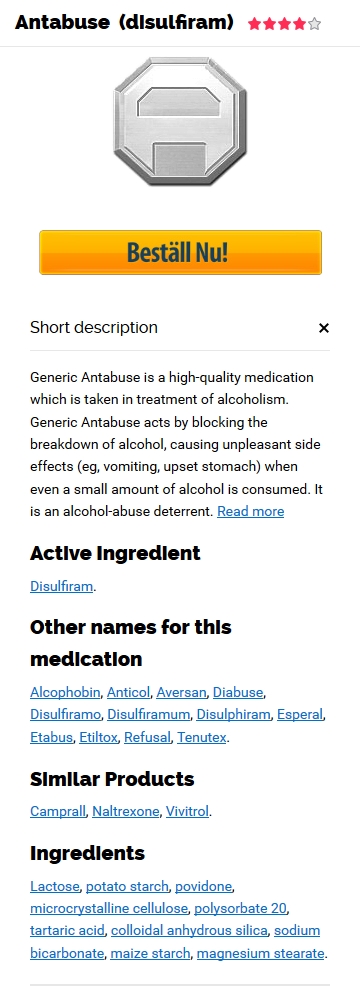 Läkemedel Antabuse 500 mg Beställa