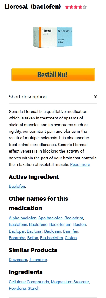 Generisk Baclofen Billigt