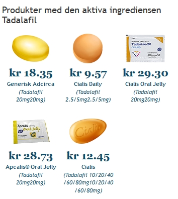 köpa Tadalafil på nätet utan recept