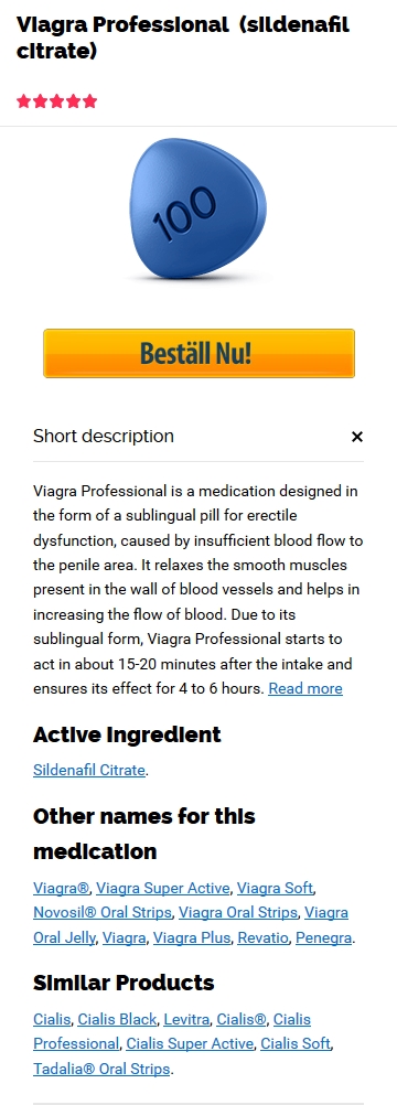 Inköp 100 mg Professional Viagra Piller
