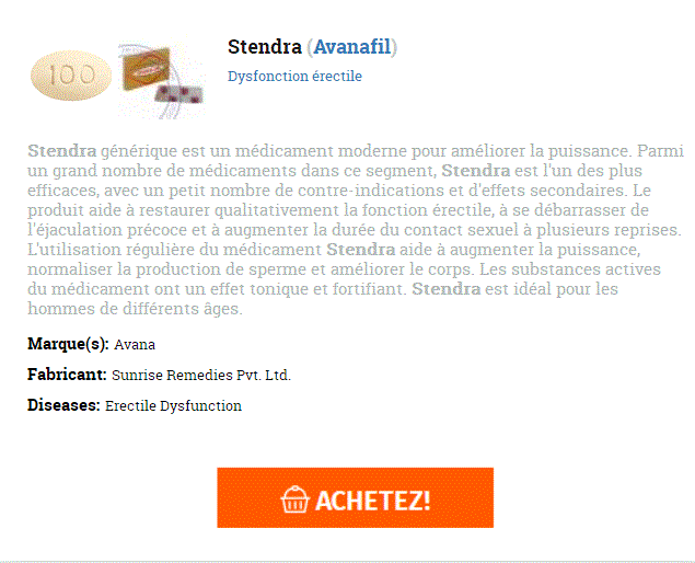Commander Du Stendra Pas Cher en ligne. Pharmacie Lagny-sur-marne stendra