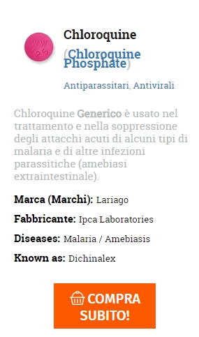 acquistare pillole di Chloroquine Phosphate generico