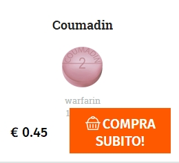 ordine di pillole di marca Coumadin
