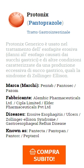 Protonix generico per ordine