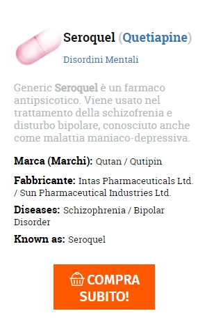 Quetiapine per ordine