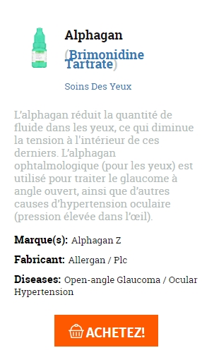 👉Alphagan en pharmacie prix💊