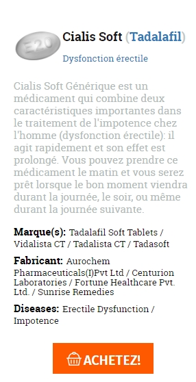 👉Cialis Soft generique a vendre💊