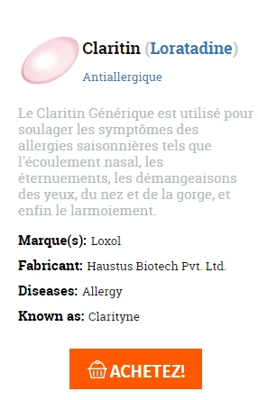 Claritin en ligne pas cher