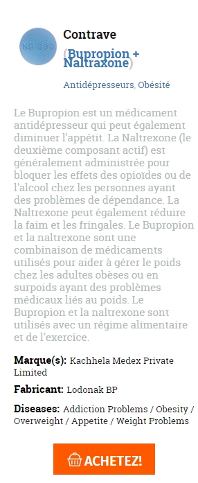 👉le prix du Contrave💊