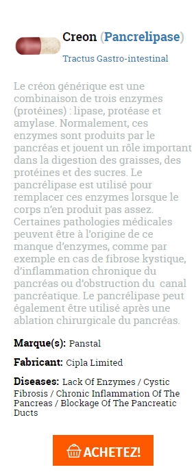 👉Creon acheter en pharmacie💊