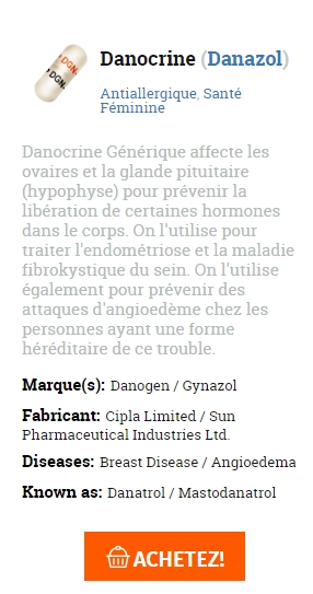 generique Danocrine en pharmacie