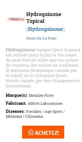 👉commande Hydroquinone Topical pas cher💊