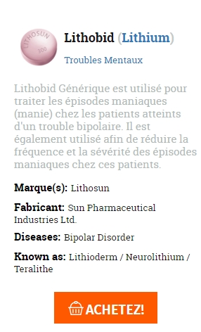 👉Lithobid comprime pellicule boîte de 28 prix💊