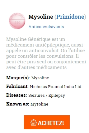 👉cout de la pilule Mysoline💊