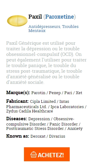 Paxil ou generique