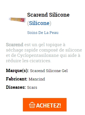 Scarend Silicone meilleur pour l-ordre