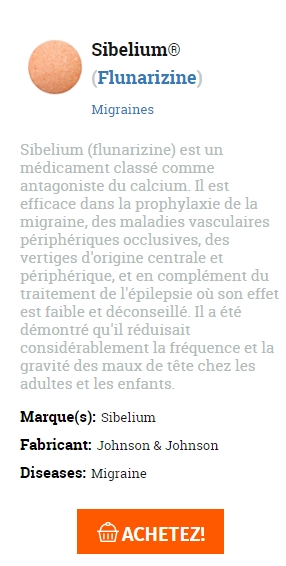 prix le plus bas Sibelium