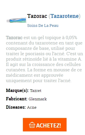 👉commander des pilules de Tazorac💊