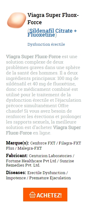 Viagra Super Fluox-Force pilule