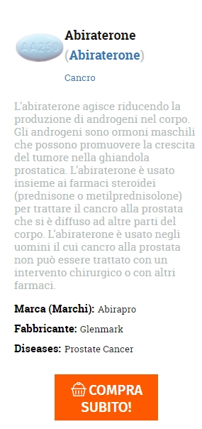 Abiraterone generico all'ingrosso