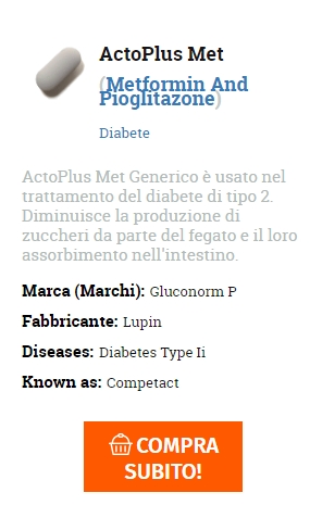 acquista Metformin And Pioglitazone scontato