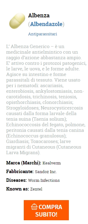 👉pillole di Albendazole generico💊