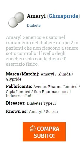 Amaryl acquisto generico