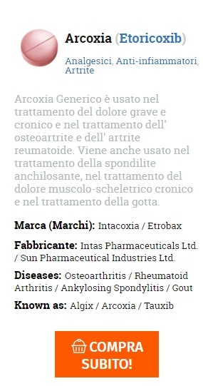 Arcoxia senza rx