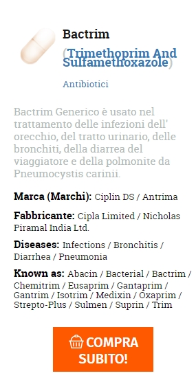 Bactrim senza medico