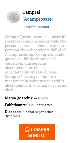 Acamprosate online di marca