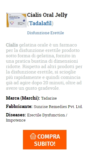 prezzo del marchio Tadalafil