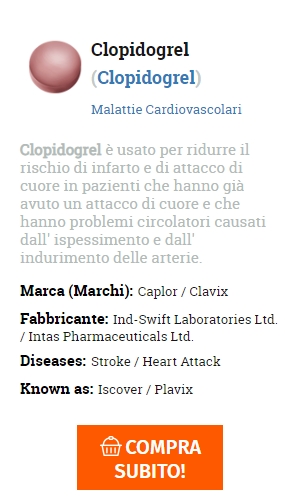 acquista il prezzo del Clopidogrel