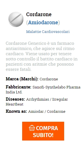 Amiodarone generico acquista al meglio